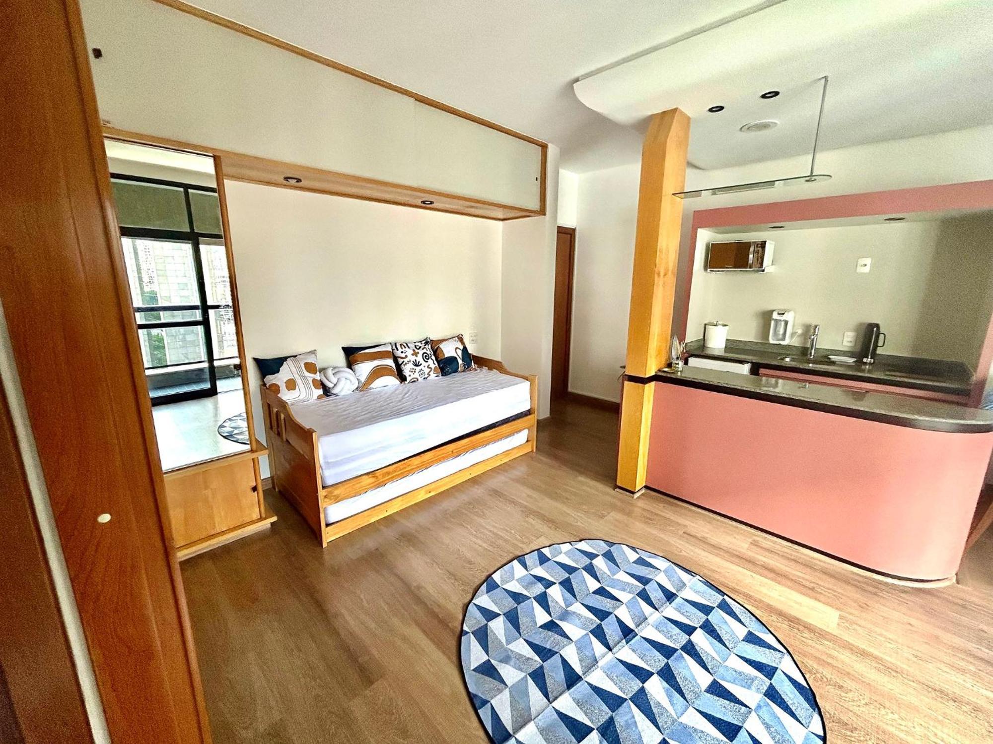 Apartamento Flat Address Faria Lima Itaim! Vaga Ar Piscina Academia